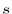 $ s$