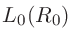 $L_0(R_0)$